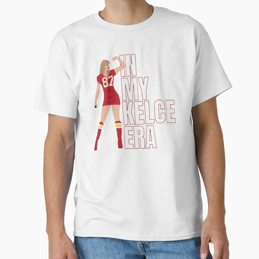 Taylors My Kelce Era T-Shirt - Novelty Apparel for Adults - T-Shirt, Sweatshirt, Hoodie