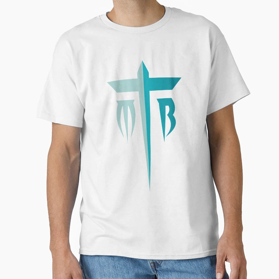 Mtb Cross Blue Green T-Shirt - Graphic Print Men Women - T-Shirt, Sweatshirt, Hoodie