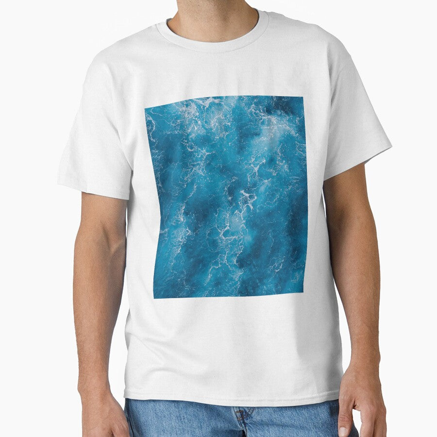 Stormy Ocean Waves by elifrey - Adult & Kids T-Shirts, Sweatshirts & Hoodies apparel design preview 1