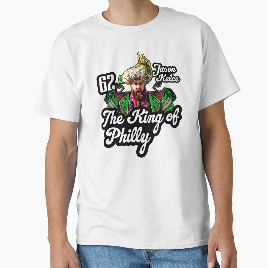 JK King Philly T-Shirt - Fun Novelty Design for Adults - T-Shirt, Sweatshirt, Hoodie