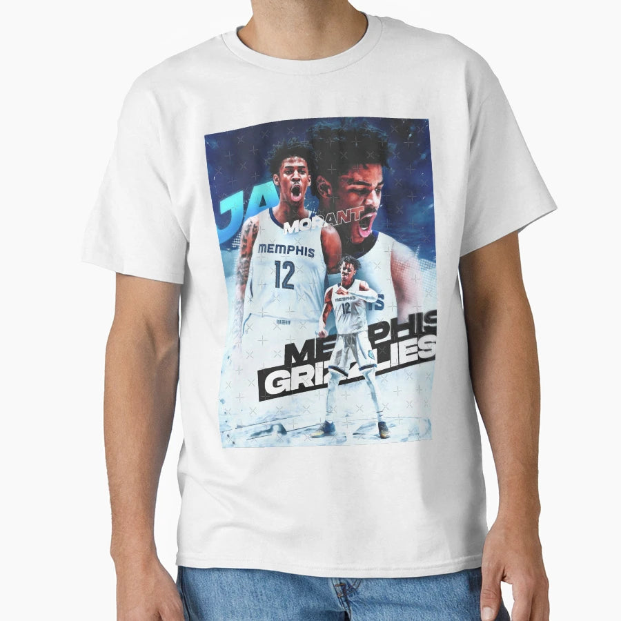 Ja Morant 12 Basketball T-Shirt - Casual Everyday Wear for Adults - T-Shirt, Sweatshirt, Hoodie