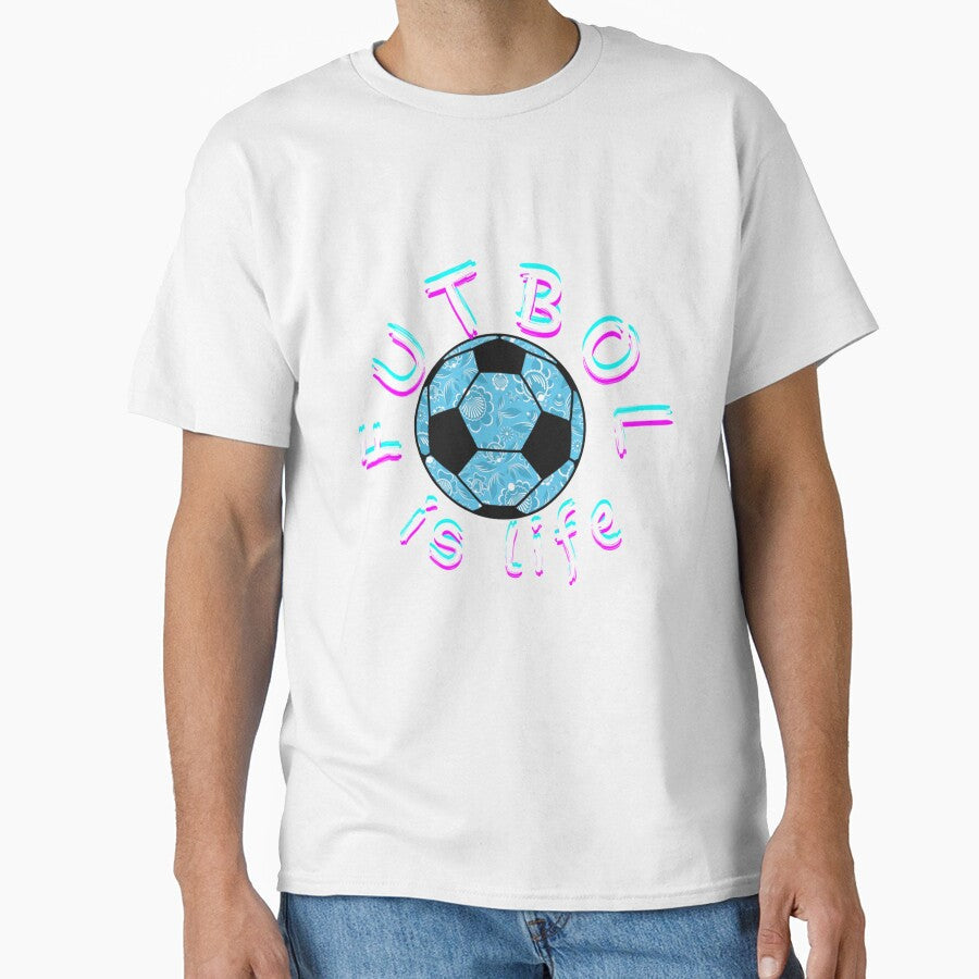Roy Kent Inspired Futbol Is Life by Jonathansp - Adult & Kids T-Shirts, Sweatshirts & Hoodies apparel design preview 1