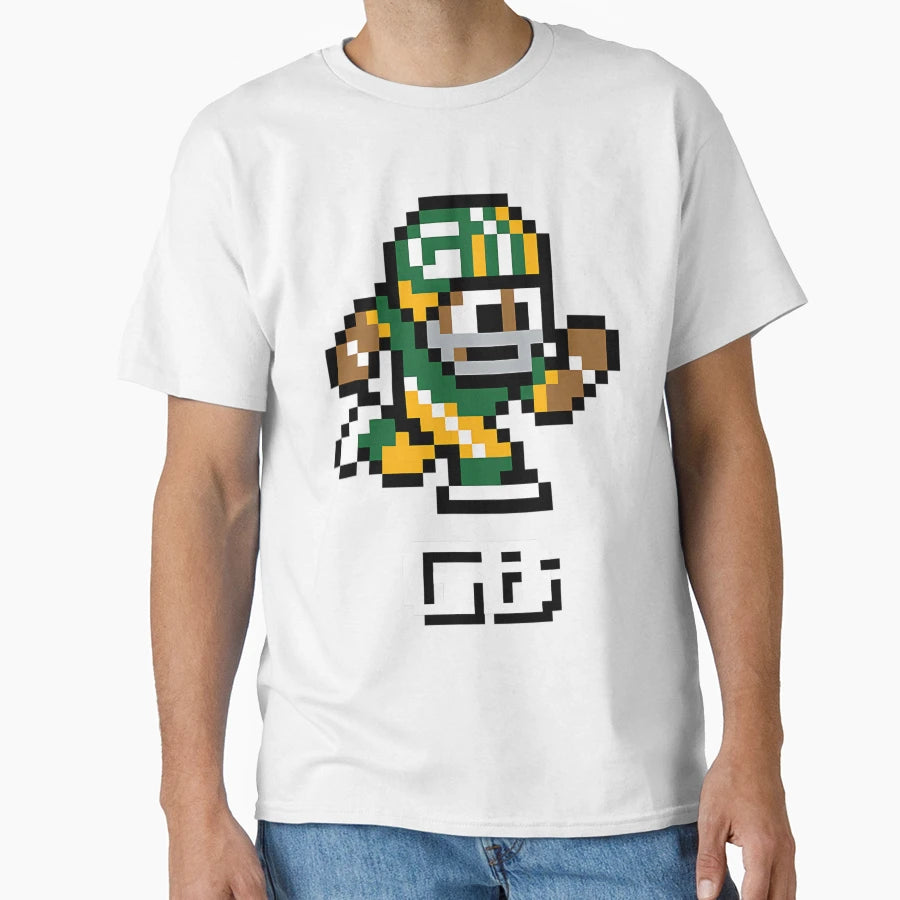 Green Bay Packers Tecmo Super Bowl T-Shirt - Minimalist Print Unisex - T-Shirt, Sweatshirt, Hoodie