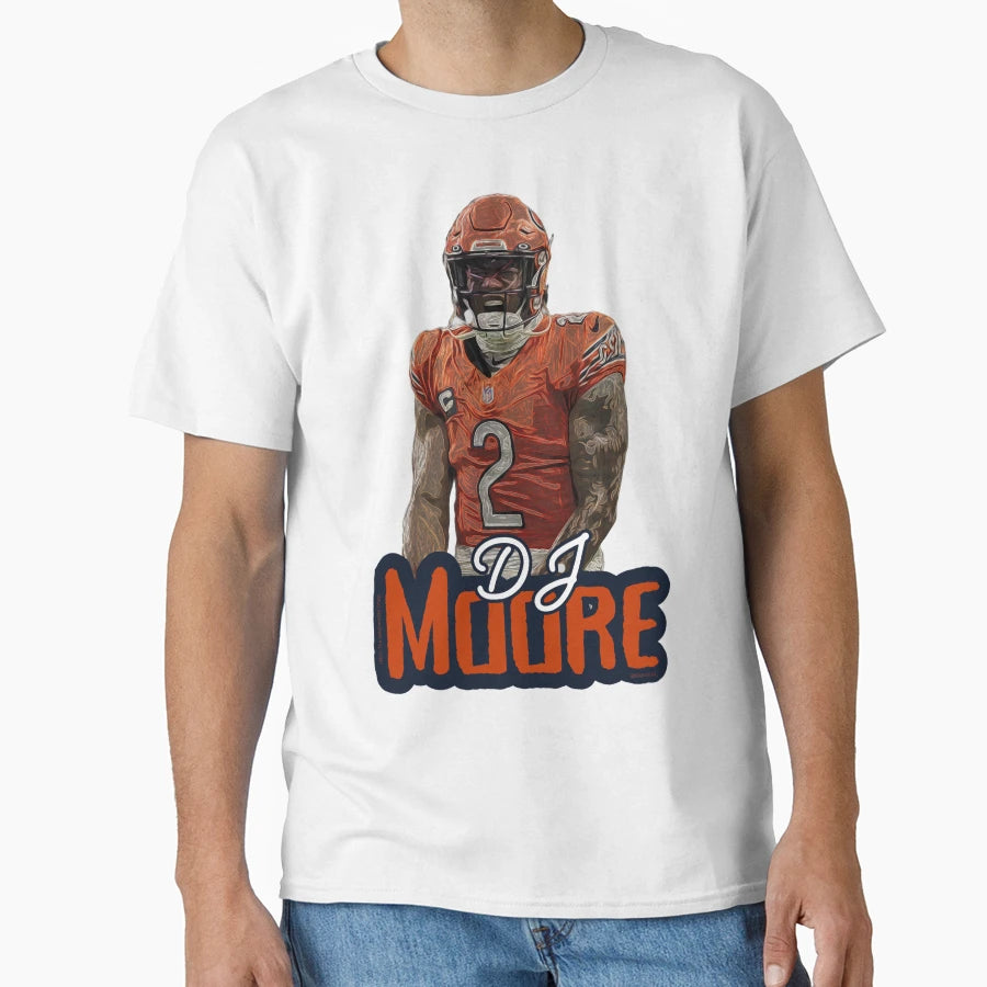Dj Moore T-Shirt - Custom Art Print Unisex - T-Shirt, Sweatshirt, Hoodie
