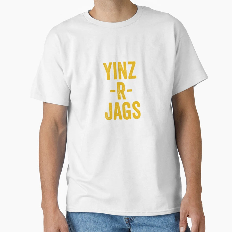 Yinz R Jags Funny Jagoff Pittsburgh T-Shirt - Minimalist Print Unisex - T-Shirt, Sweatshirt, Hoodie