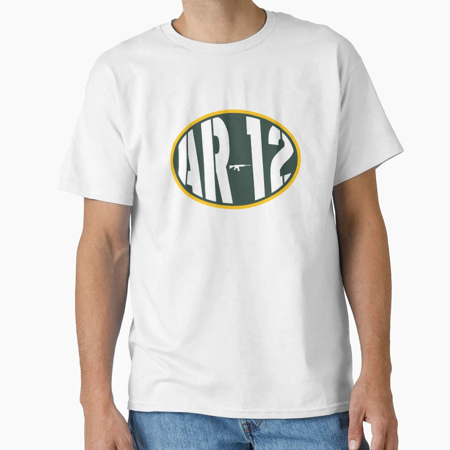 Ar 12 Fitted T-Shirt - Aesthetic Graphic for Adults - T-Shirt, Sweatshirt, Hoodie