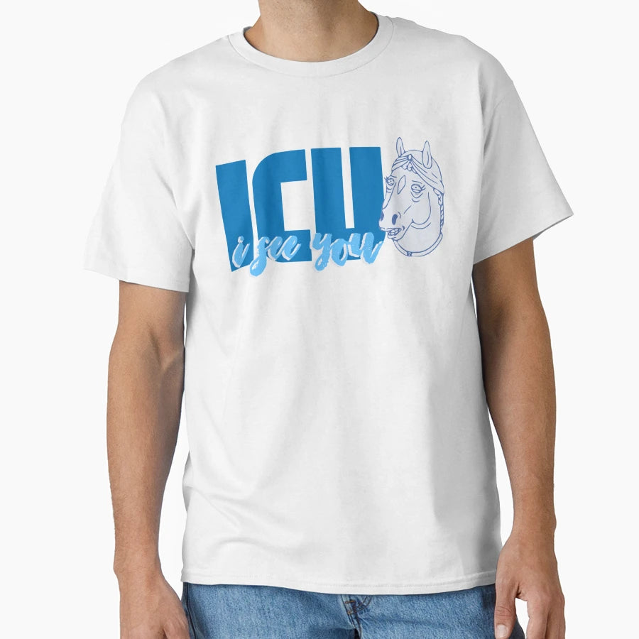 Icu I See You Beatrice Horseman T-Shirt - Casual Everyday Wear Men Women - T-Shirt, Sweatshirt, Hoodie