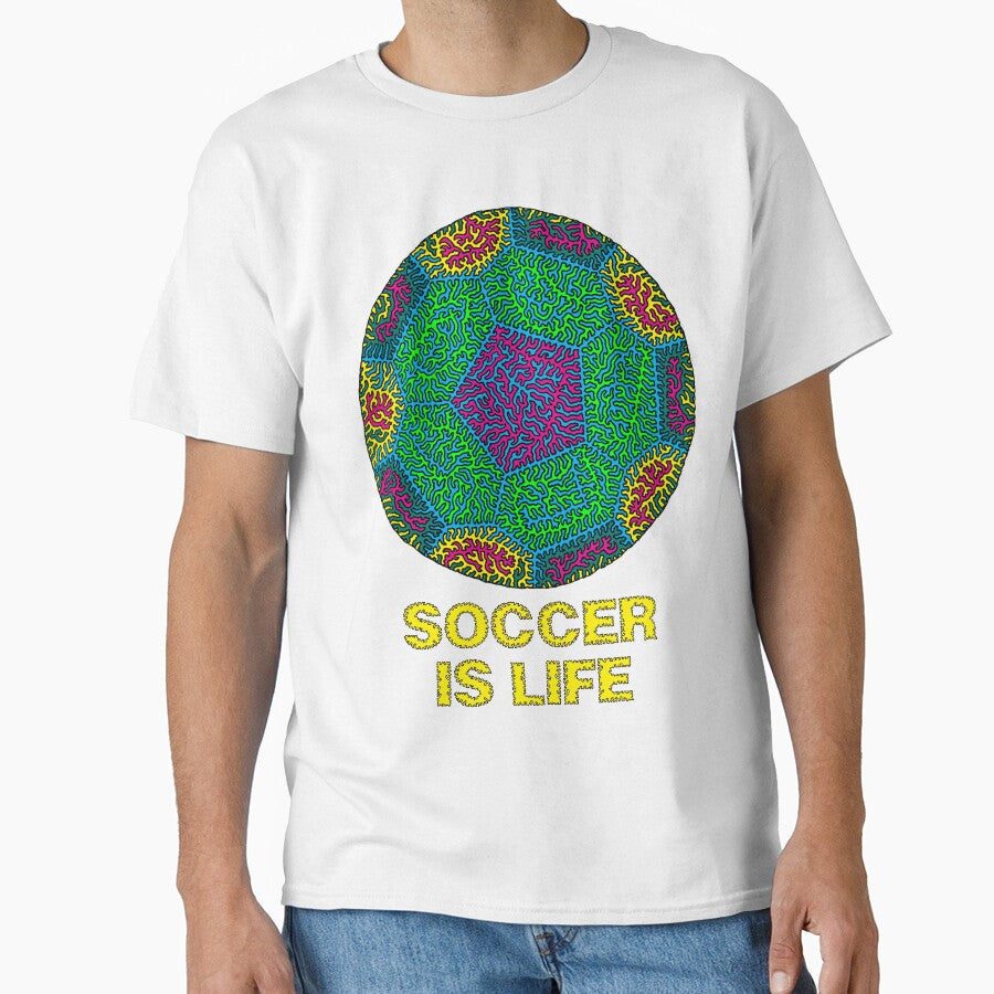 Soccer Is Life by Maxwell Nightser - Adult & Kids T-Shirts, Sweatshirts & Hoodies apparel design preview 1