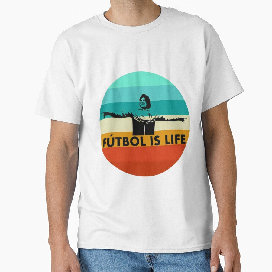 Futbol Is Life by LeahCampbel - Adult & Kids T-Shirts, Sweatshirts & Hoodies apparel design preview 1