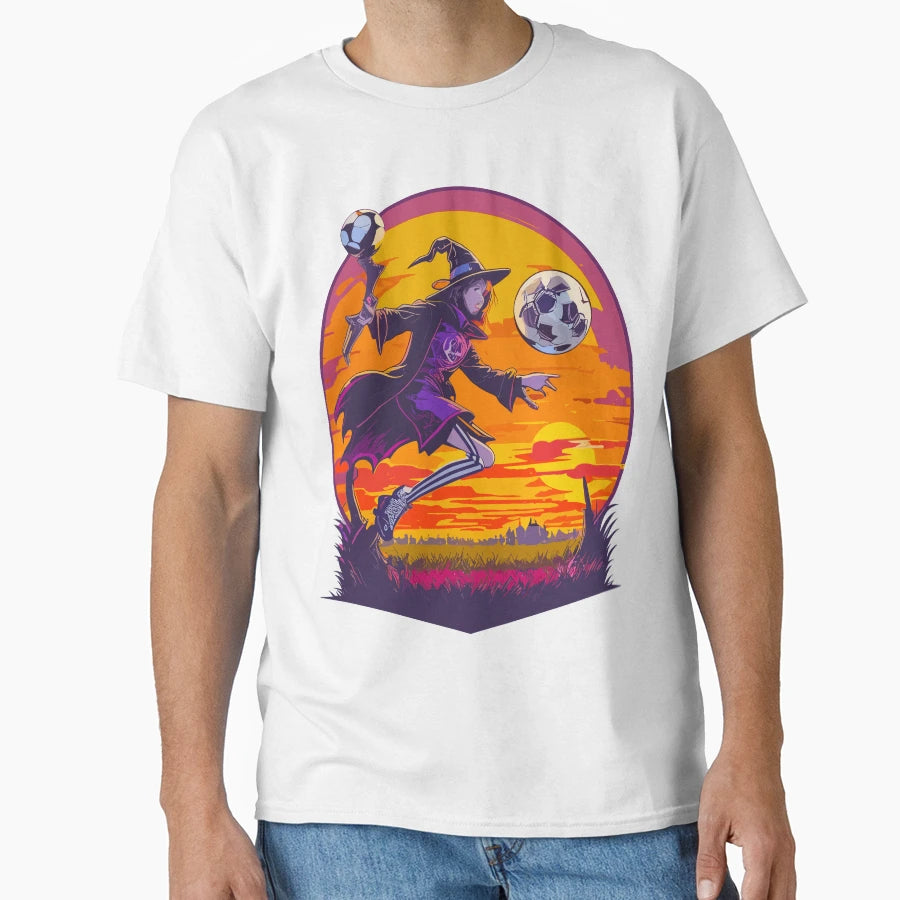 Witch Soccer Player T-Shirt - Streetwear Style Men Women - T-Shirt, Sweatshirt, Hoodie