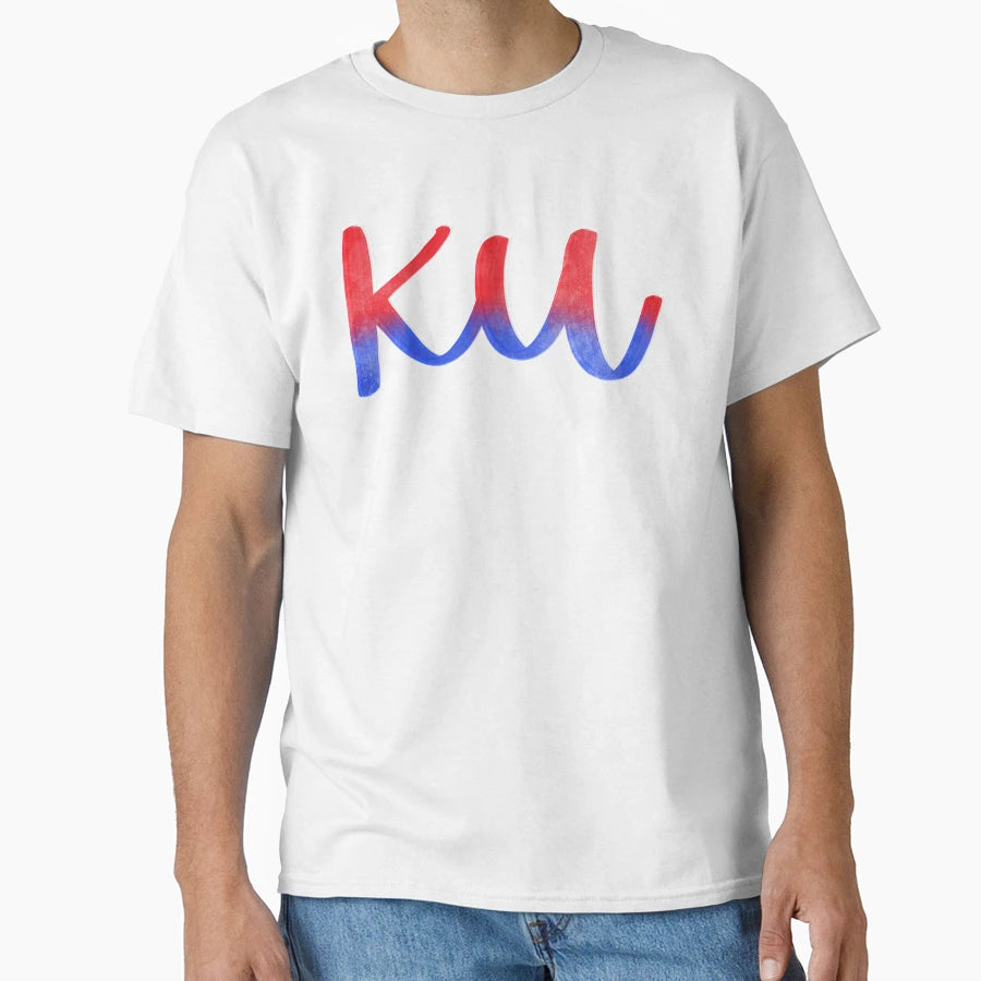 Kansas University T-Shirt - Custom Art Print Unisex - T-Shirt, Sweatshirt, Hoodie