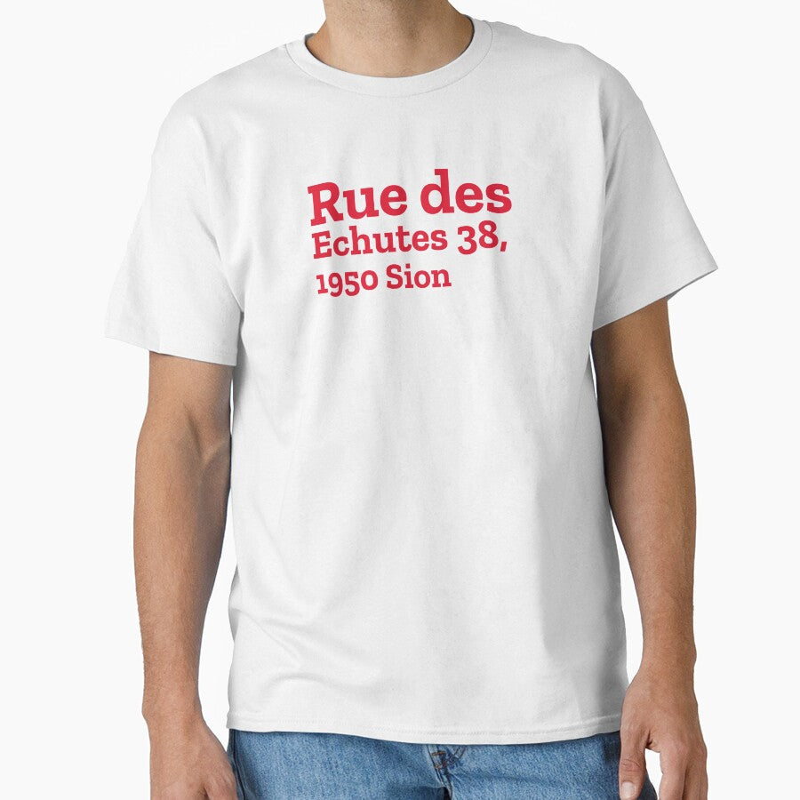 Sion Stadium Address by The Chuck Wagon - Adult & Kids T-Shirts, Sweatshirts & Hoodies apparel design preview 1