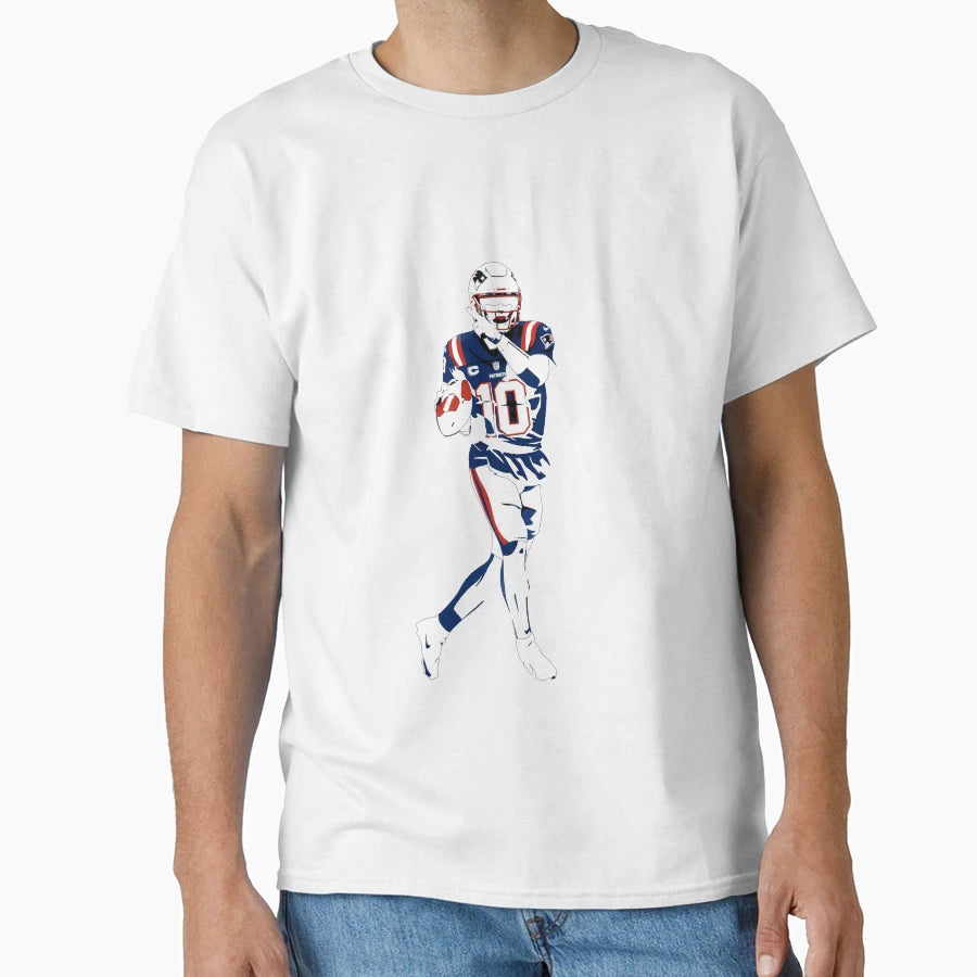 Drake Maye New England Patriots 10 T-Shirt - Minimalist Print Men Women - T-Shirt, Sweatshirt, Hoodie