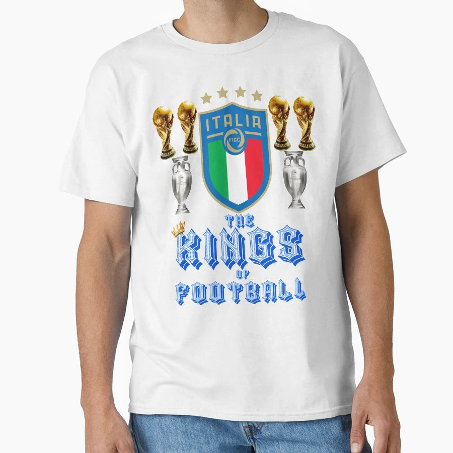 Italy Kings Football T-Shirt - Graphic Print Unisex - T-Shirt, Sweatshirt, Hoodie