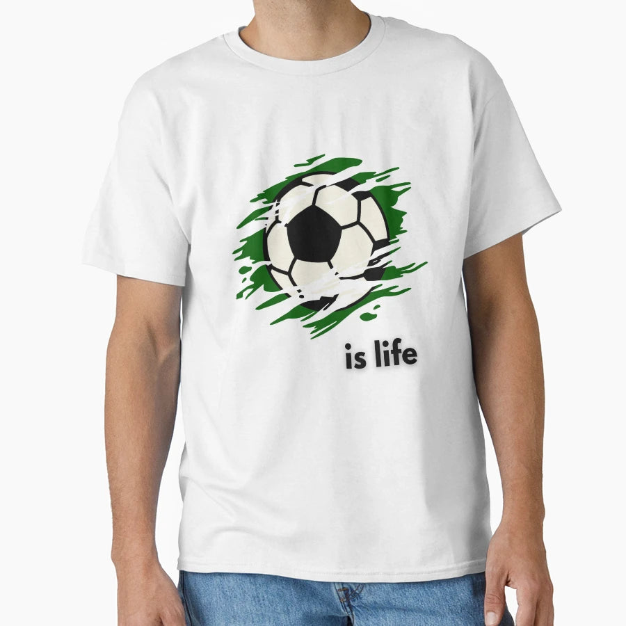 Soccer T-Shirt - Trendy Graphic for Adults - T-Shirt, Sweatshirt, Hoodie
