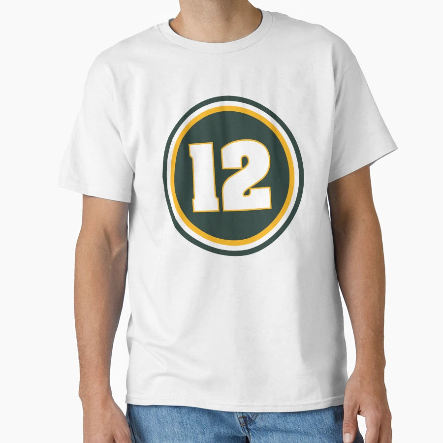 12 Patch T-Shirt - Fun Novelty Design for Adults - T-Shirt, Sweatshirt, Hoodie