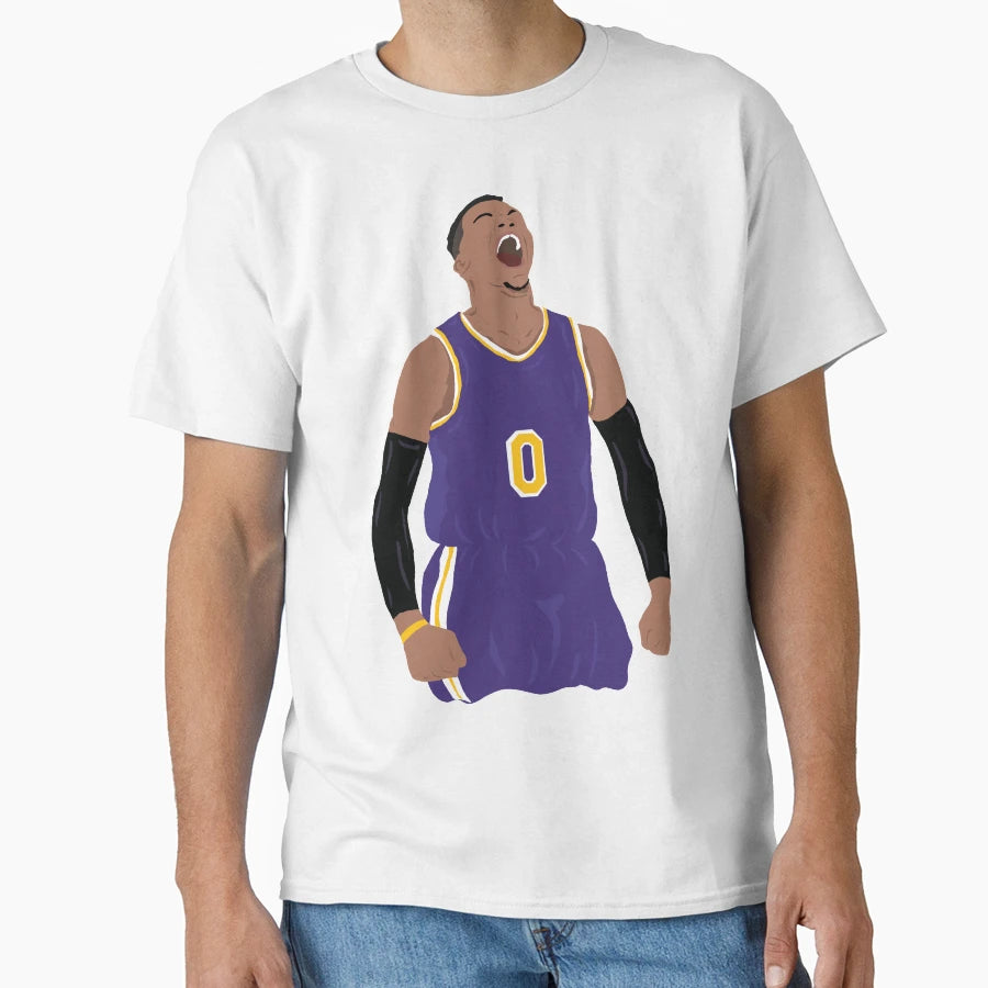 Brodie Russell Westbrook 0 T-Shirt - Unique Graphic Men Women - T-Shirt, Sweatshirt, Hoodie
