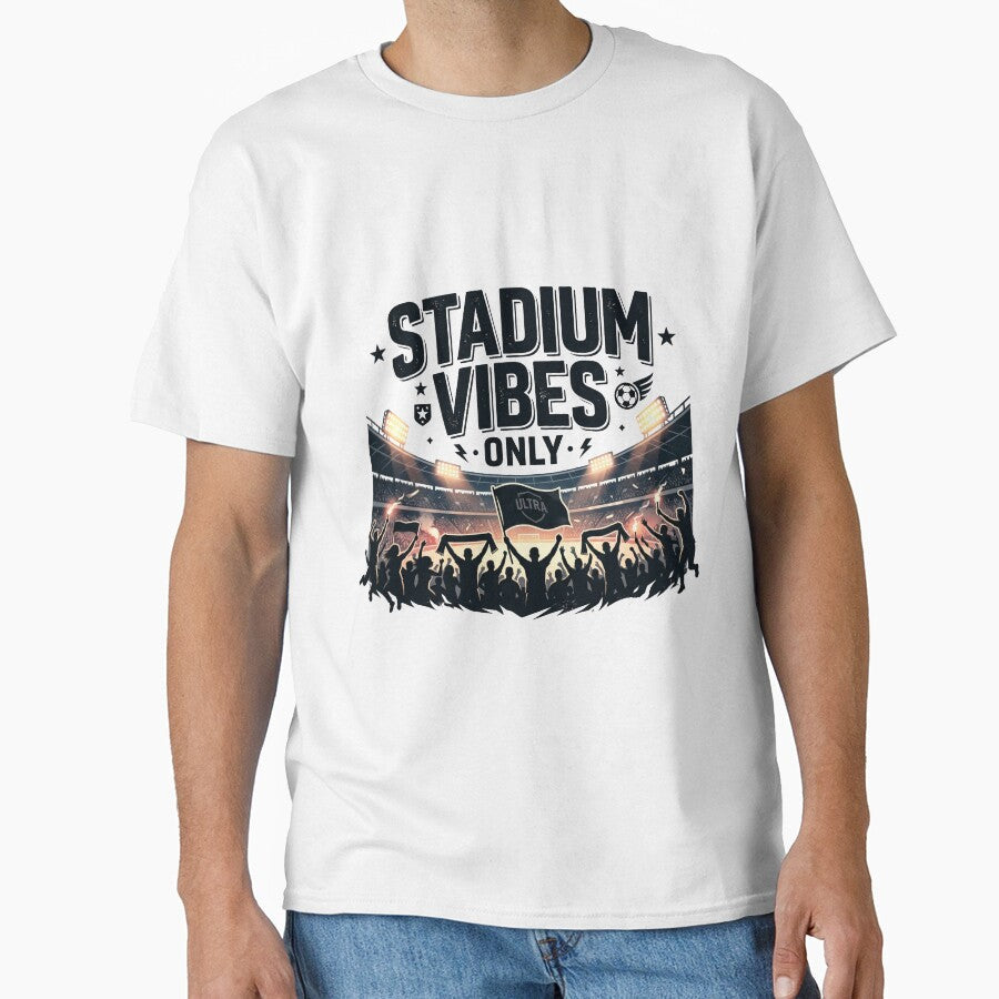 Stadium Vibes Only by khalidnasr - Adult & Kids T-Shirts, Sweatshirts & Hoodies apparel design preview 1