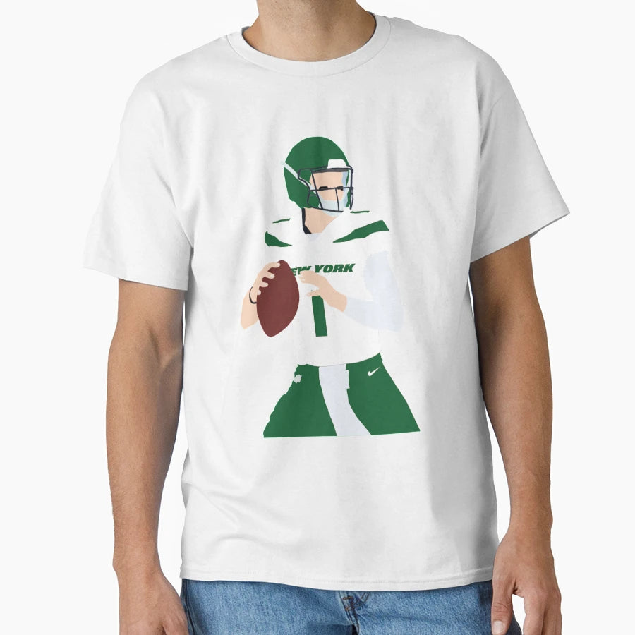 Zach Wilson Jets T-Shirt - Unique Graphic for Adults - T-Shirt, Sweatshirt, Hoodie