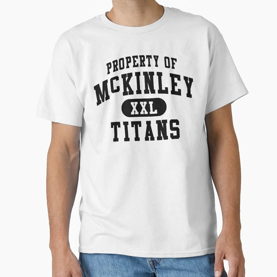 Glee Mckinley Titans Black T-Shirt - Aesthetic Graphic Unisex - T-Shirt, Sweatshirt, Hoodie