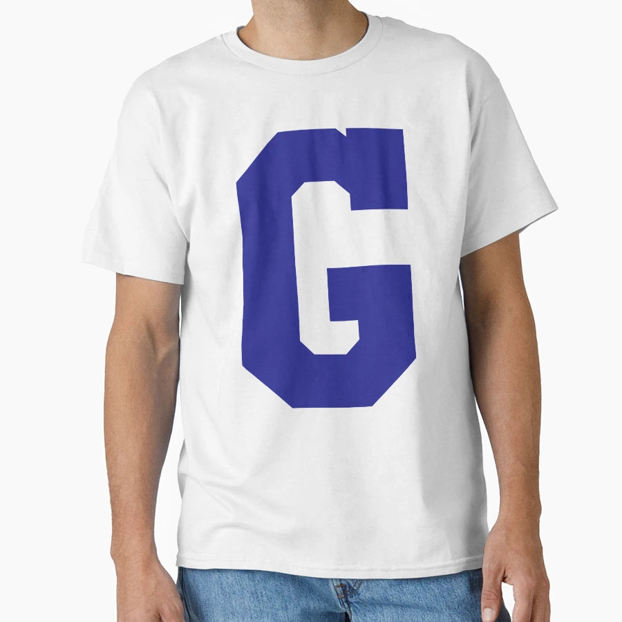 Alphabet Blue G Sports Letter G T-Shirt - Minimalist Print Unisex - T-Shirt, Sweatshirt, Hoodie