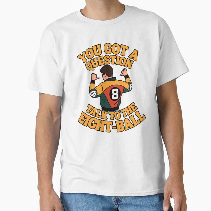 Puddy And His 8 Ball Jacket T-Shirt - Custom Art Print Men Women - T-Shirt, Sweatshirt, Hoodie