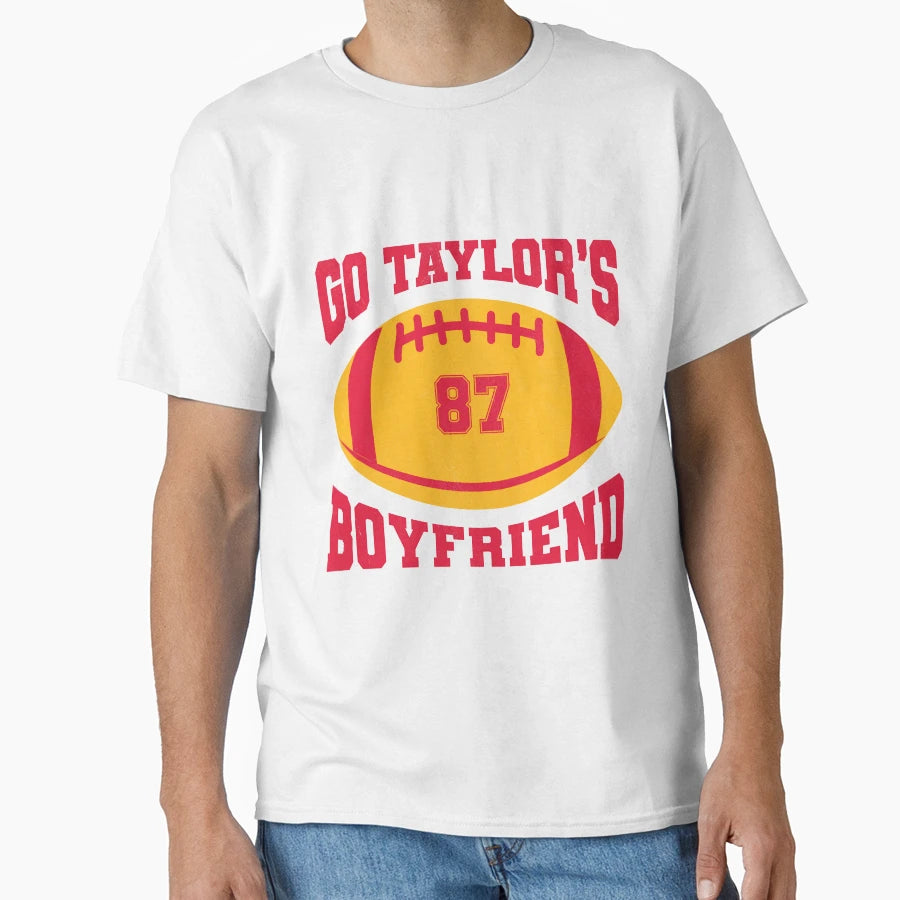 Go Taylors Boyfriend TK Game Day Sweatshirt - Fun Novelty Design Men Women - T-Shirt, Sweatshirt, Hoodie