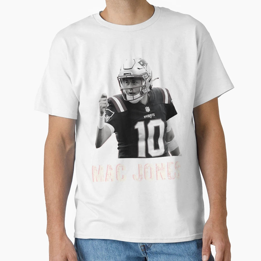 Mac Jones Mac Attack Mac Freakin Jones T-Shirt - Custom Art Print Unisex - T-Shirt, Sweatshirt, Hoodie