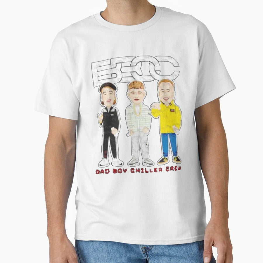 Bbcc Bbcc Bad Chiller Crew T-Shirt - Fun Novelty Design for Adults - T-Shirt, Sweatshirt, Hoodie