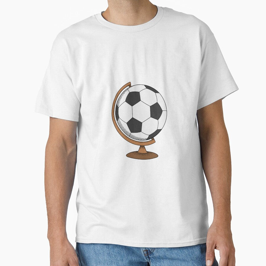 Football globe by cillablu - Adult & Kids T-Shirts, Sweatshirts & Hoodies apparel design preview 1
