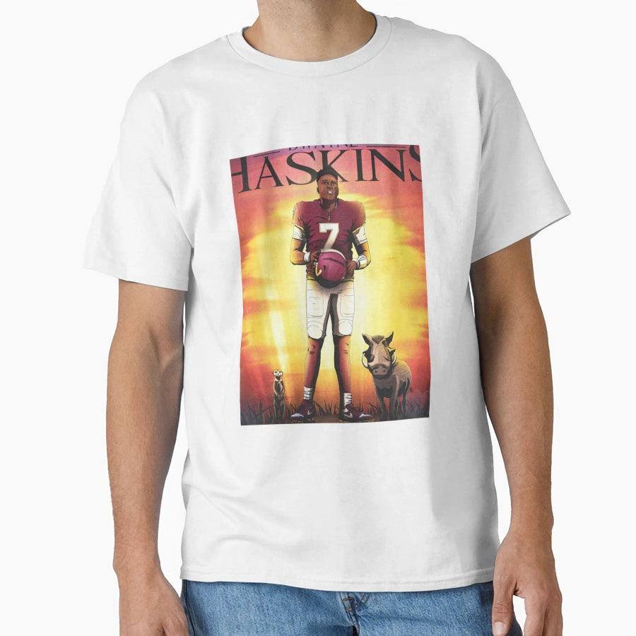 Dwayne Haskins T-Shirt - Graphic Print Men Women - T-Shirt, Sweatshirt, Hoodie