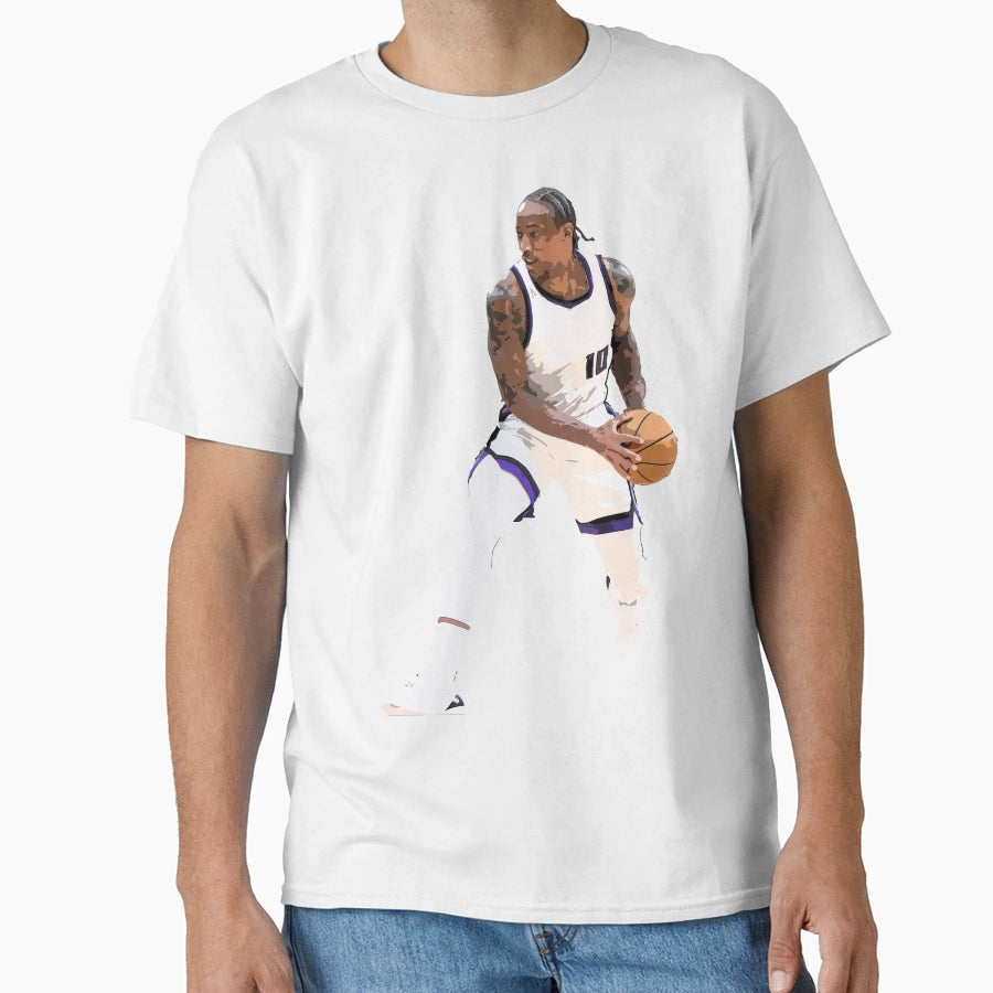 Demar Derozan T-Shirt - Custom Art Print Unisex - T-Shirt, Sweatshirt, Hoodie