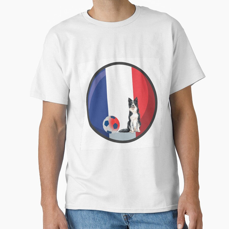 FRENCH PASSION: FOOTBALL AND FRIENDSHIP by - Adult & Kids T-Shirts, Sweatshirts & Hoodies apparel design preview 1