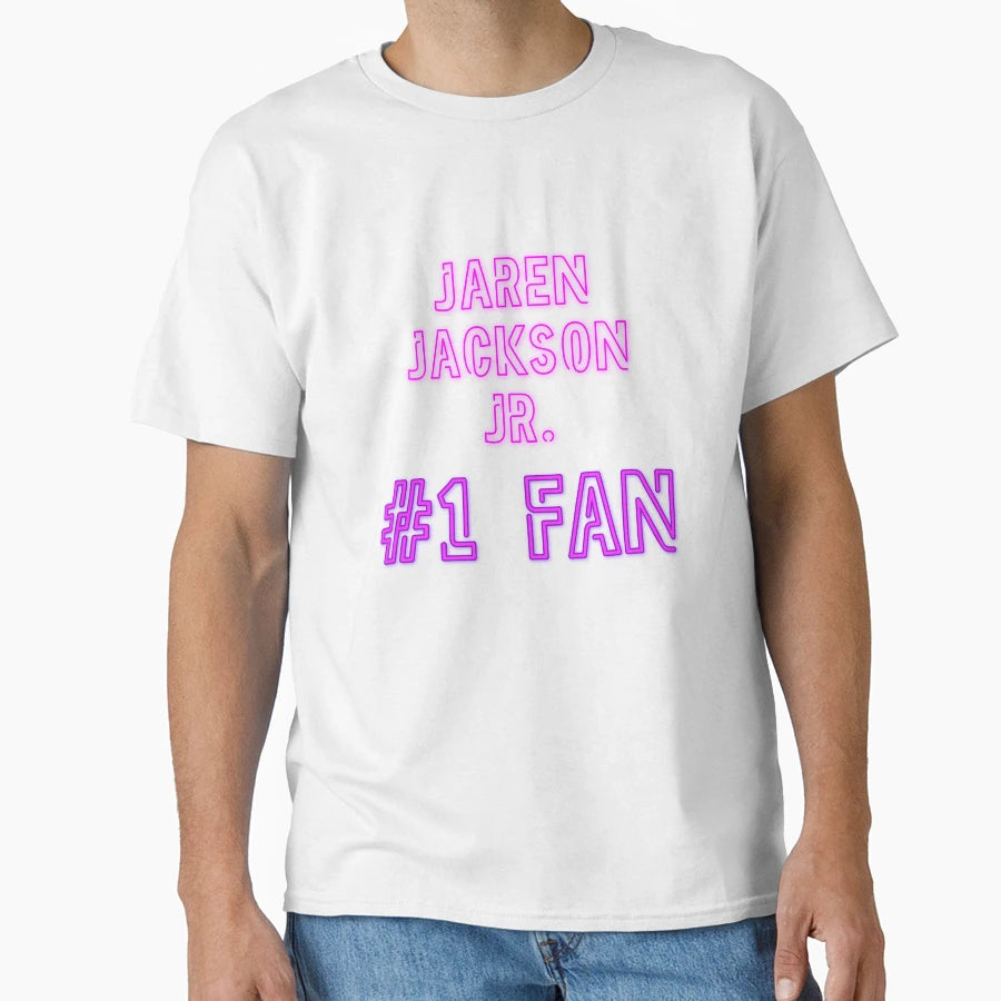 Jaren Jackson Jr 1 Fan T-Shirt - Casual Everyday Wear for Adults - T-Shirt, Sweatshirt, Hoodie
