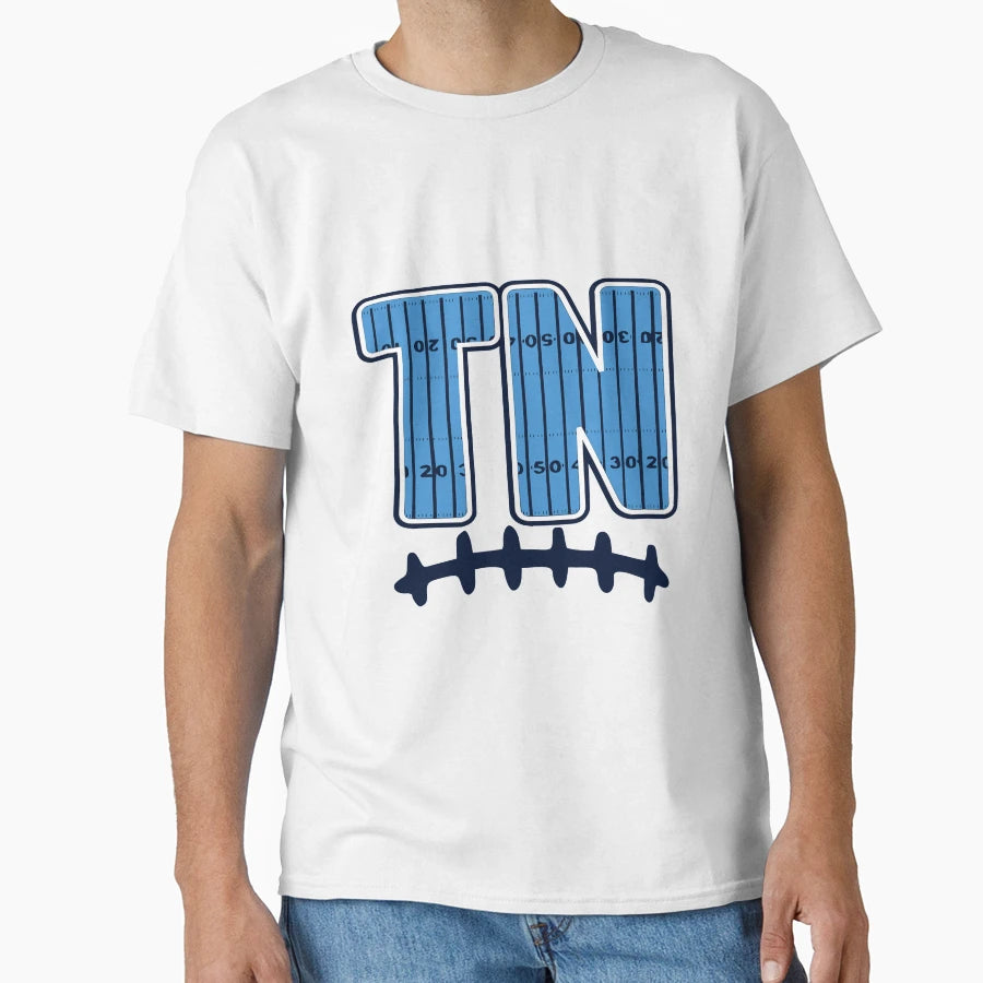 Tn Football Field T-Shirt - Unique Graphic Unisex - T-Shirt, Sweatshirt, Hoodie