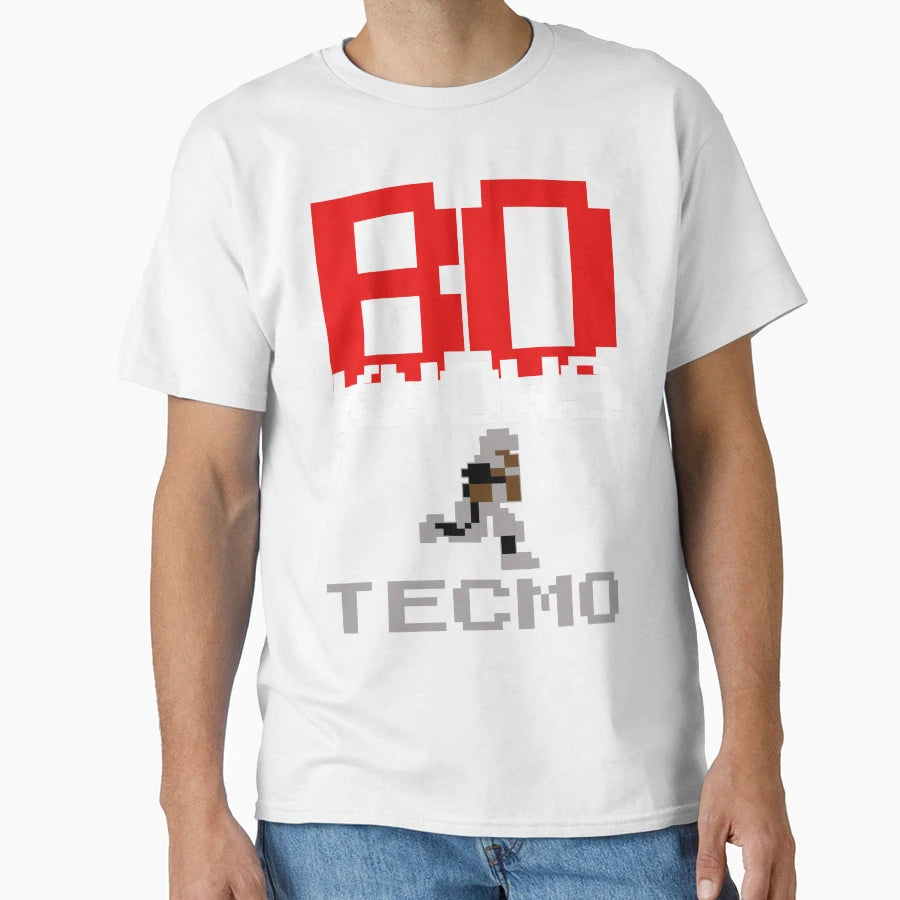 Bo Knows Tecmo T-Shirt - Aesthetic Graphic Unisex - T-Shirt, Sweatshirt, Hoodie