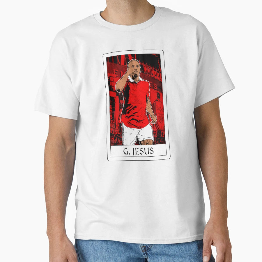 Gabriel Jesus T-Shirt - Minimalist Print Unisex - T-Shirt, Sweatshirt, Hoodie
