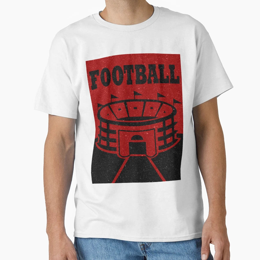 Football Stadium T-Shirt - Novelty Apparel for Adults - T-Shirt, Sweatshirt, Hoodie