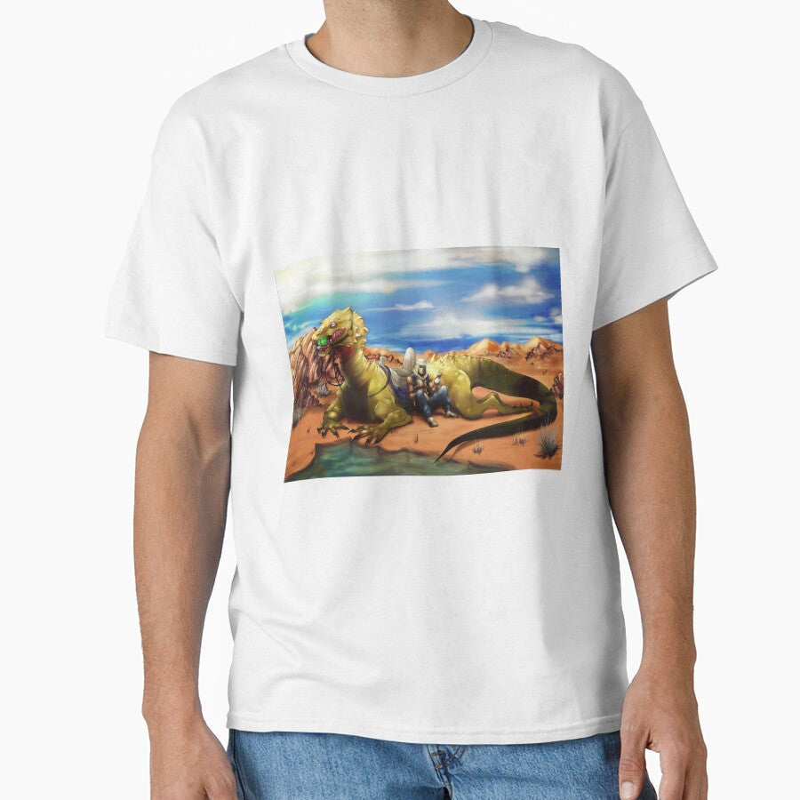 Desert Dragon by RapturesSaviour - Adult & Kids T-Shirts, Sweatshirts & Hoodies apparel design preview 1