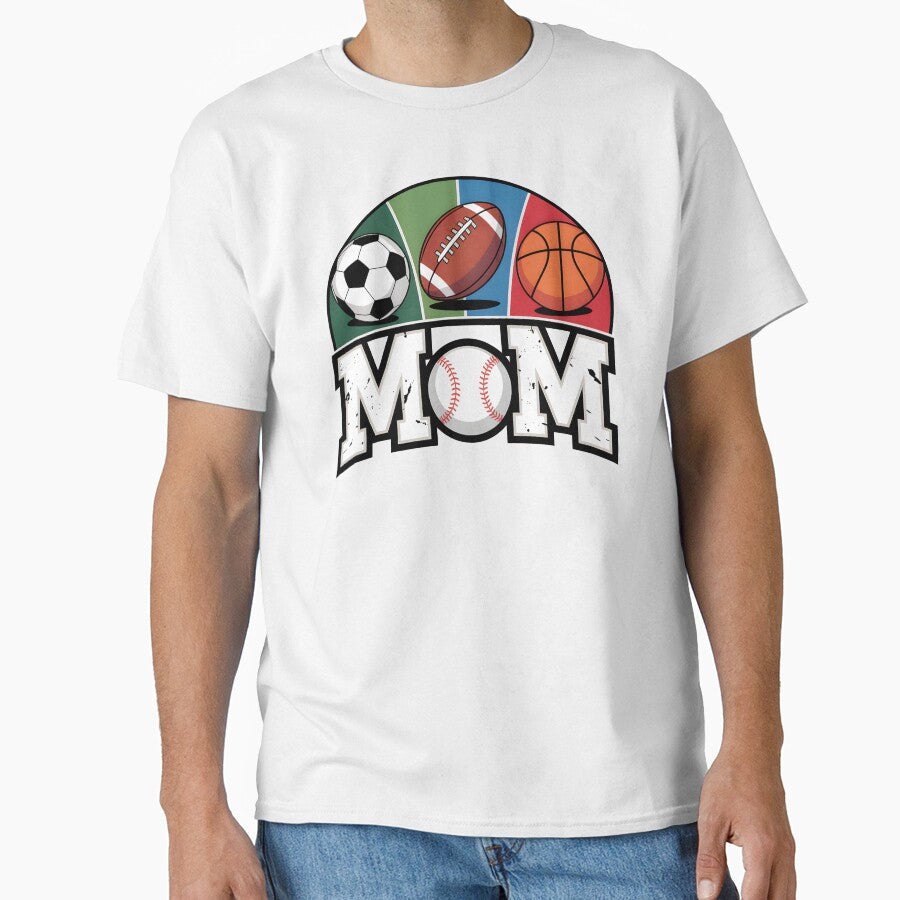 All-Star Sports Mom Always in the Stands by Fragy72 - Adult & Kids T-Shirts, Sweatshirts & Hoodies apparel design preview 1