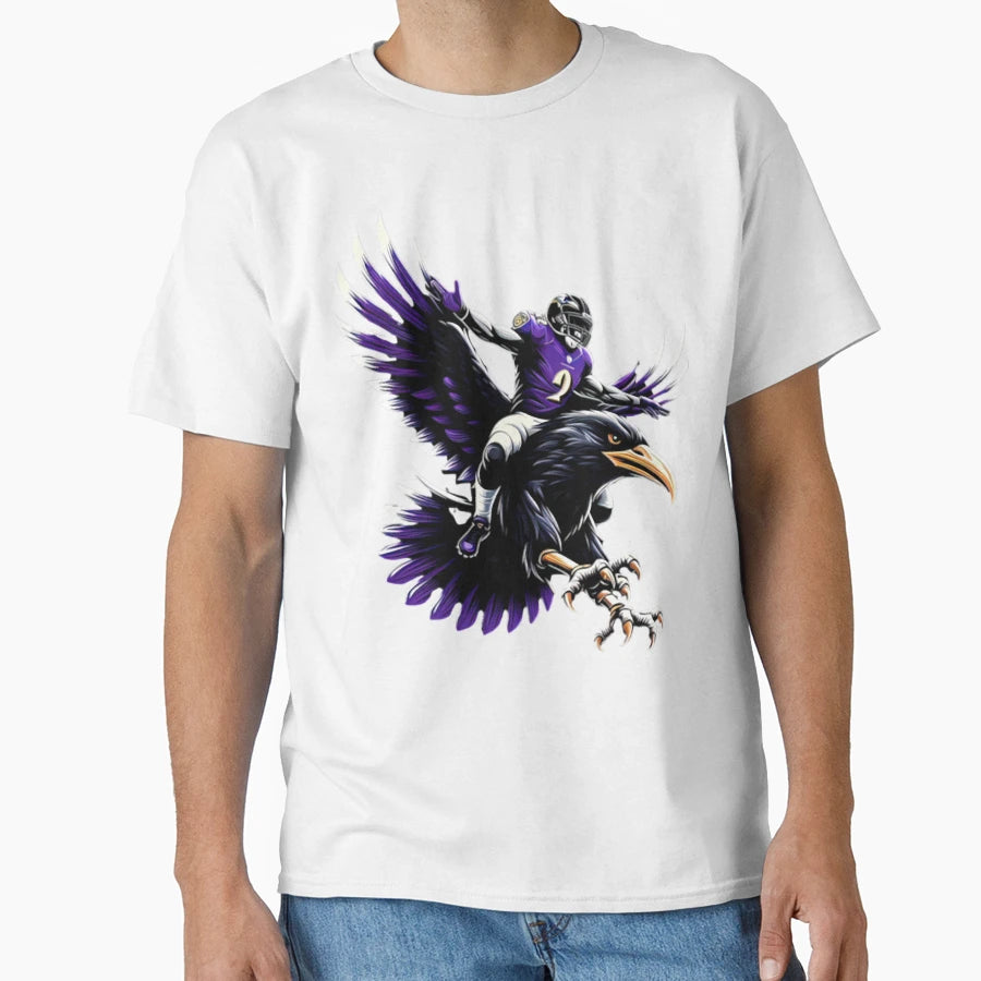 Art Baltimore Ravens T-Shirt - Fun Novelty Design Men Women - T-Shirt, Sweatshirt, Hoodie