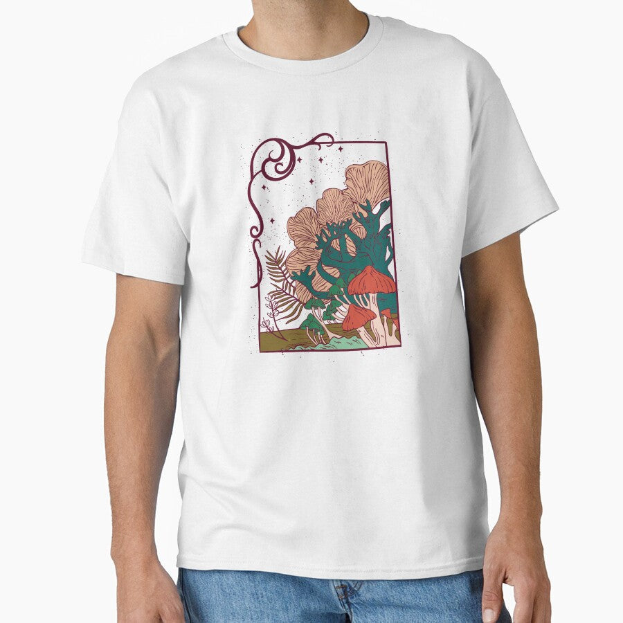 Mushroom forest by zaher97 - Adult & Kids T-Shirts, Sweatshirts & Hoodies apparel design preview 1