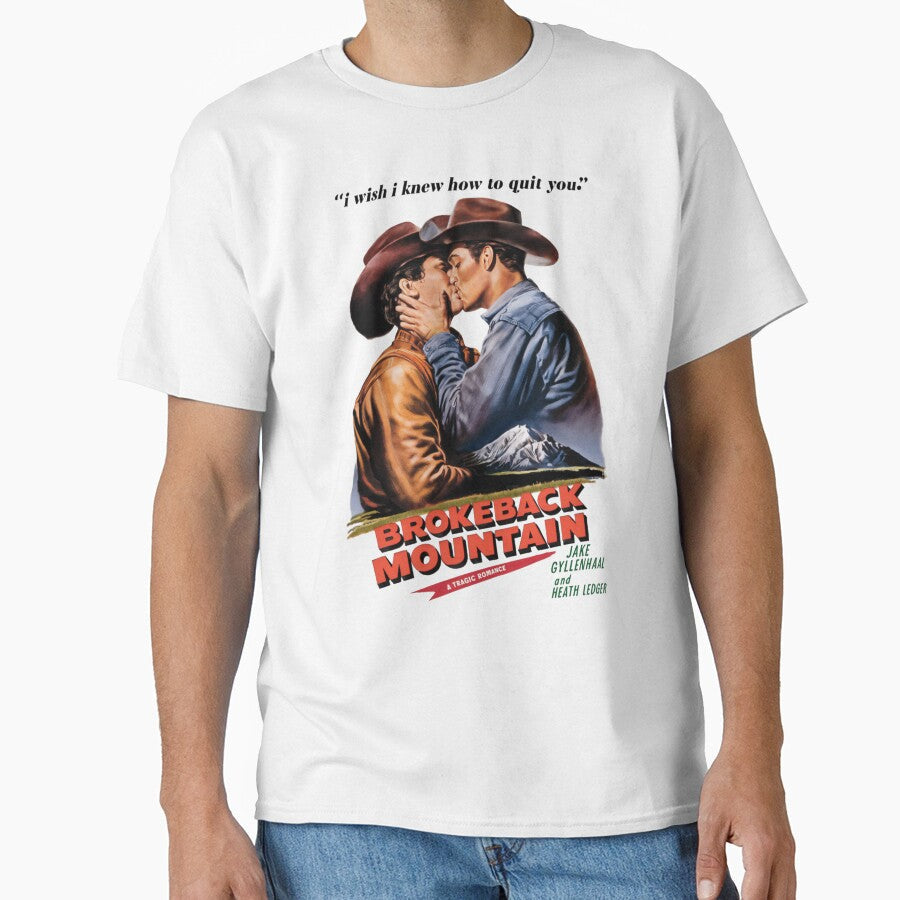 Vintage Brokeback Mountain by RobertSinzun - Adult & Kids T-Shirts, Sweatshirts & Hoodies apparel design preview 1