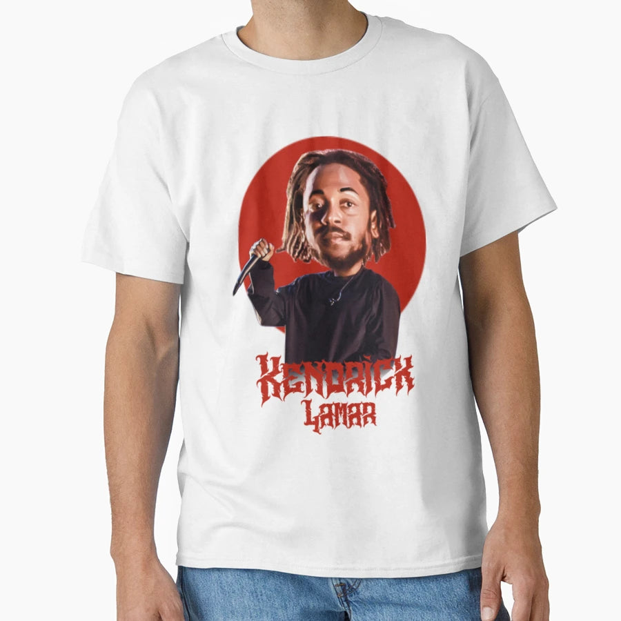 Kendricks Big Head T-Shirt - Custom Art Print Unisex - T-Shirt, Sweatshirt, Hoodie