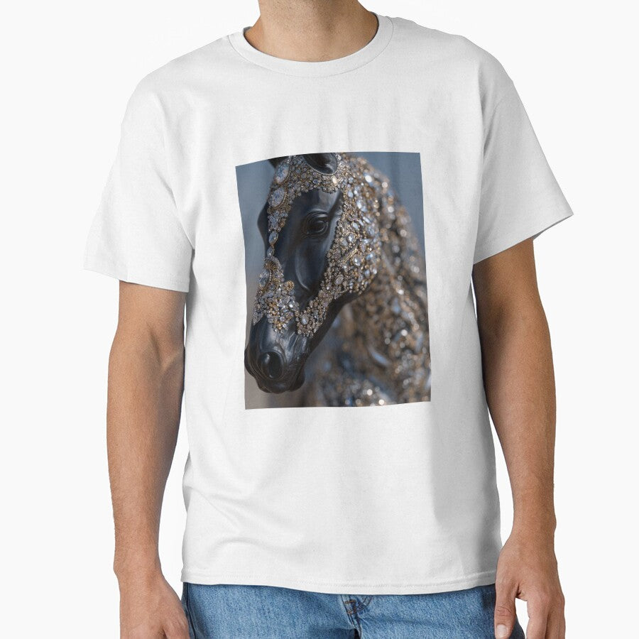 Horse in gems by VARYA JAMYL - Adult & Kids T-Shirts, Sweatshirts & Hoodies apparel design preview 1