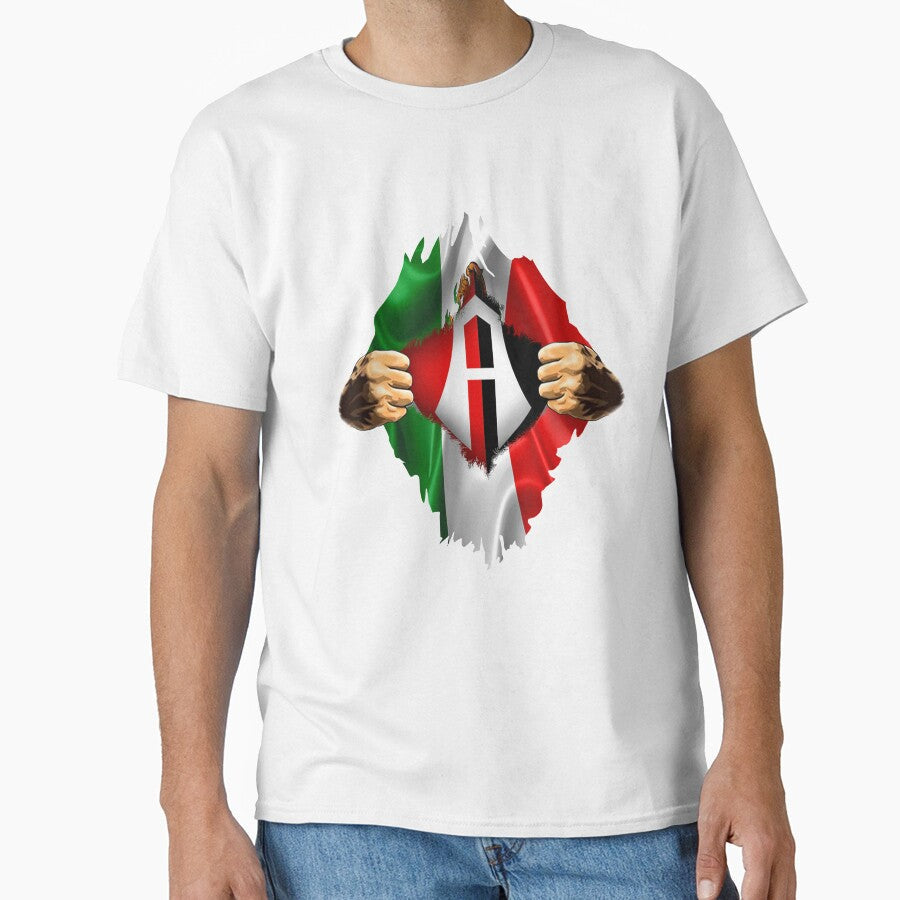 Atlas Heartbeat Inside Love Mexico Fan Fc by - Adult & Kids T-Shirts, Sweatshirts & Hoodies apparel design preview 1