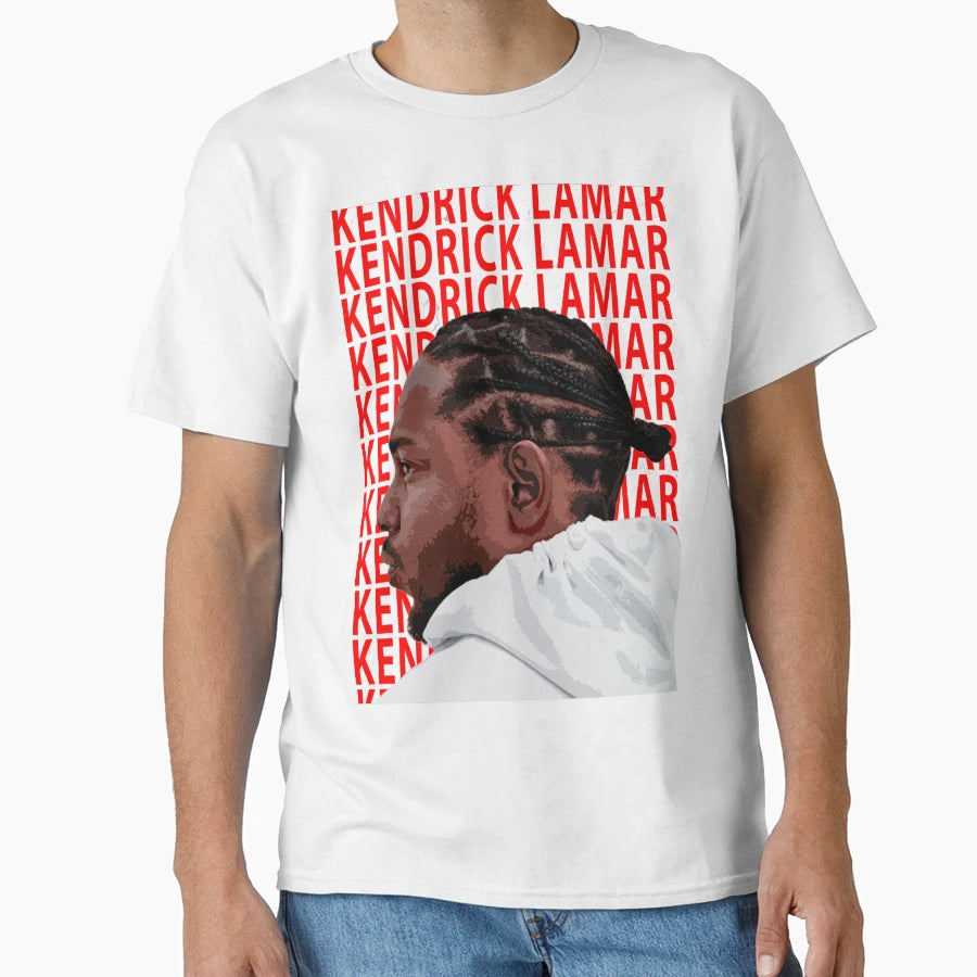 Kendrick Wall Art T-Shirt - Minimalist Print Unisex - T-Shirt, Sweatshirt, Hoodie