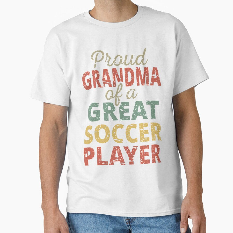Proud Grandma Of A Great Soccer Player II by Lemon - Adult & Kids T-Shirts, Sweatshirts & Hoodies apparel design preview 1