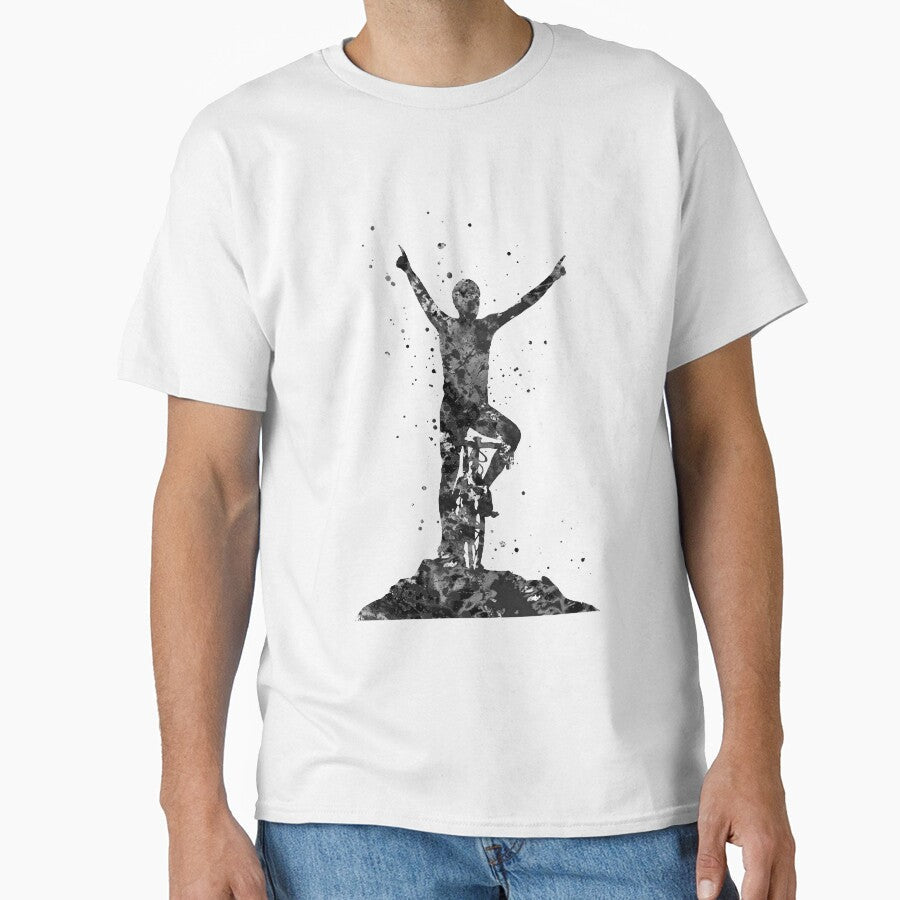 Mountain biking by Rosaliartbook - Adult & Kids T-Shirts, Sweatshirts & Hoodies apparel design preview 1