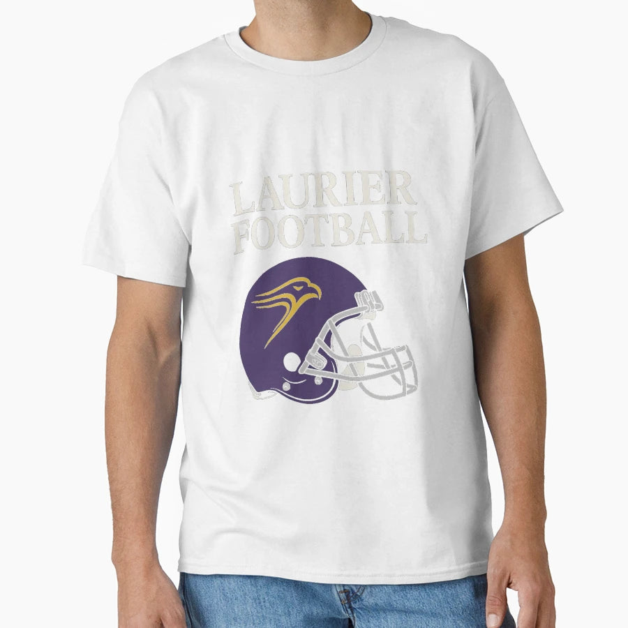 Laurier Football T-Shirt - Custom Art Print Unisex - T-Shirt, Sweatshirt, Hoodie